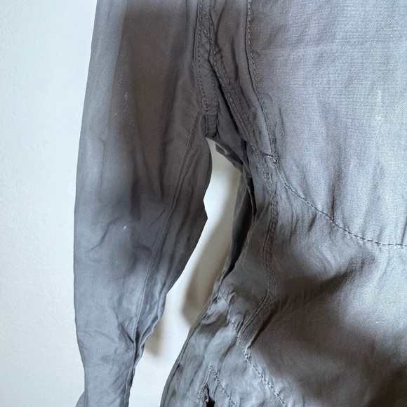 Converse One Star Gothic Military Jacket Women Size L Converse Wind Breaker Coat - Picture 9 of 9